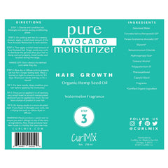 CurlMix Cream texture closeup shows rich slip for easy distribution.