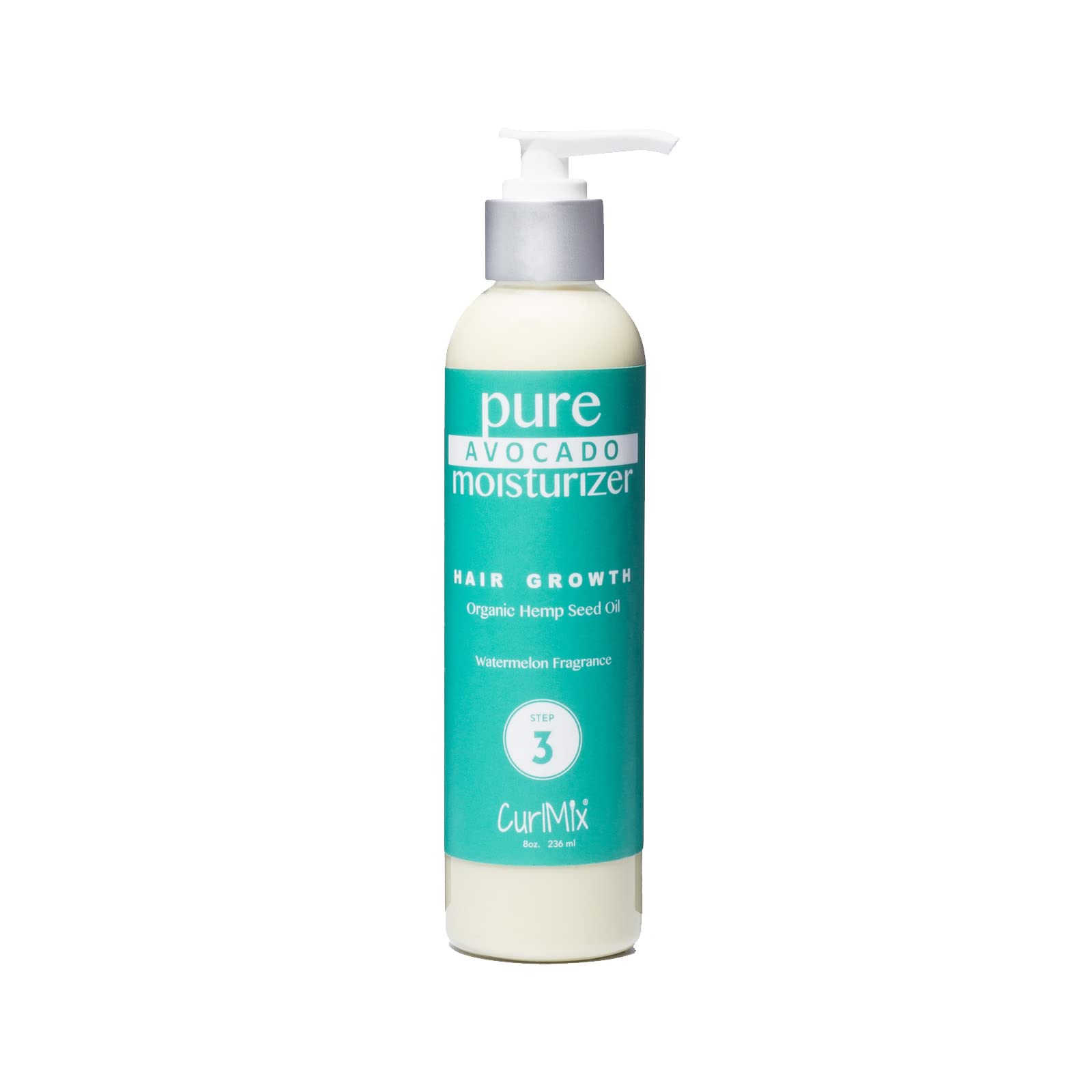 CurlMix Watermelon bottle provides lightweight hydration for curls.