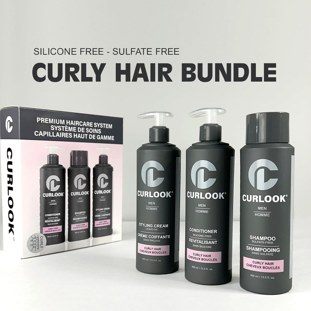 CURLOOK leave-on styling cream jar for soft, frizz-controlled curls