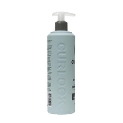 CURLOOK Wavy Hair Styling Cream application hands illustrates easy texture for defined waves.