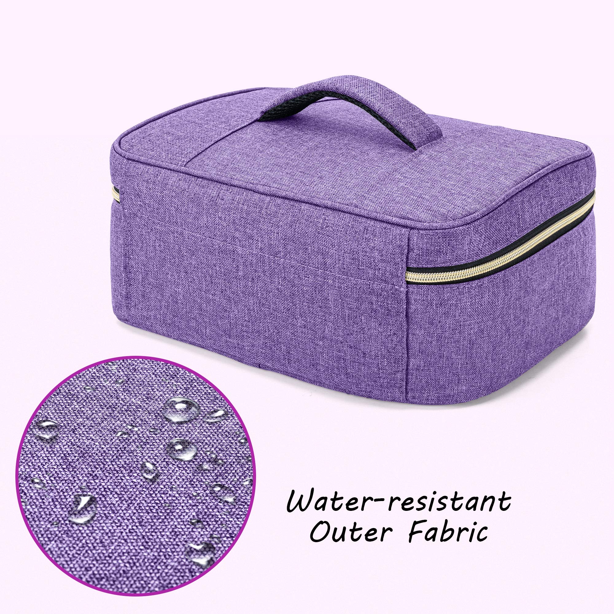 CURMIO bag offers nylon cushioning to protect bottles during transport.
