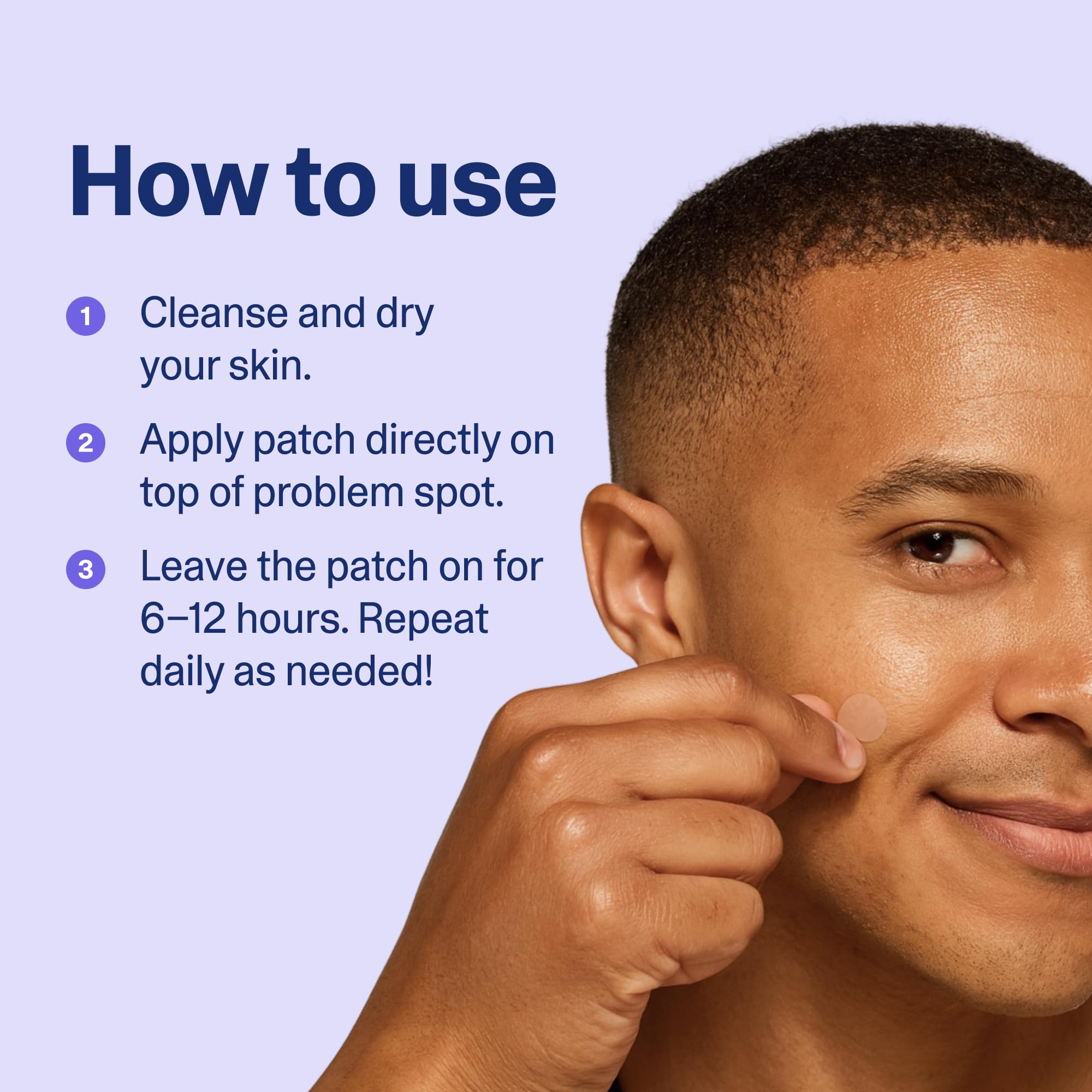 Packaging highlighting fragrance-free, sulfate-free, and paraben-free ingredients.