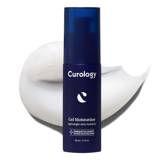 Curology Gel Face Moisturizer bottle front view highlights lightweight hydration