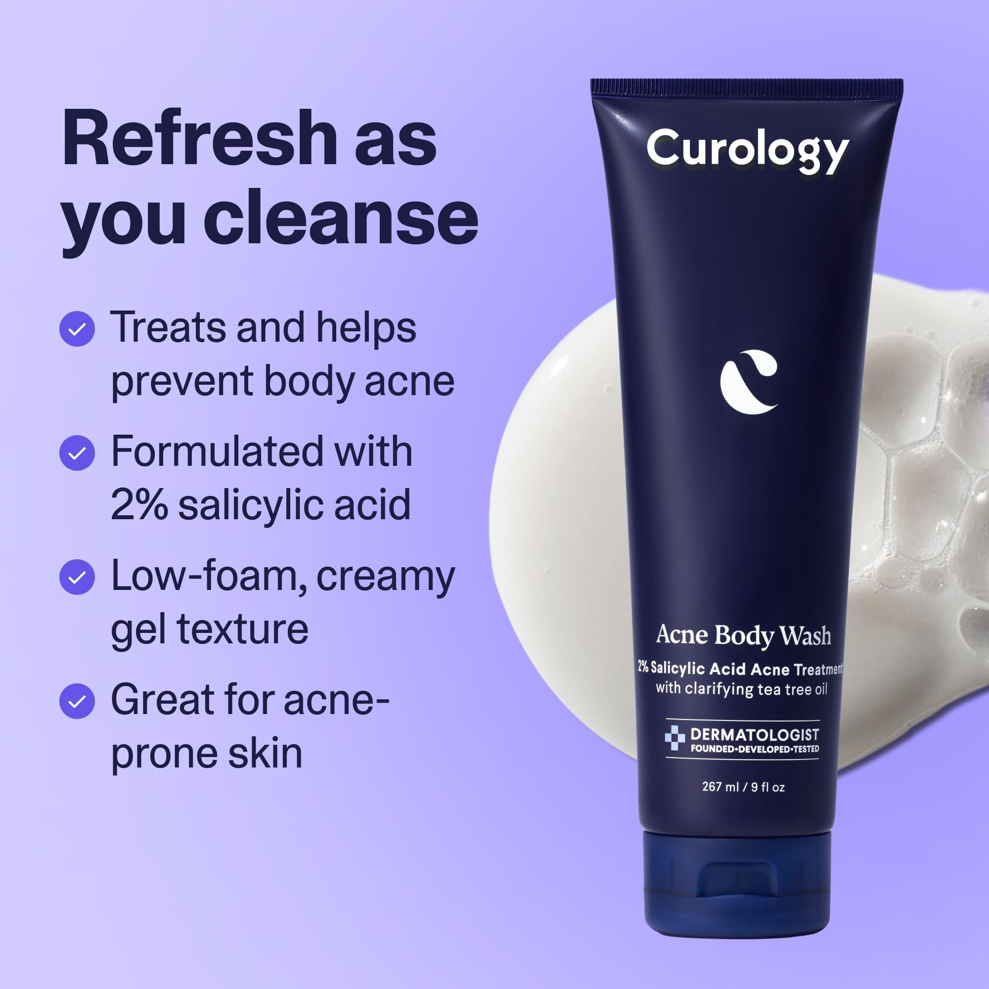 Curology Vegan Cruelty-Free symbol indicating ethical, animal-friendly formulation.