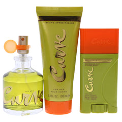 Curve for Men eau de cologne bottle with long-lasting freshness