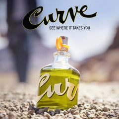 Curve Men Cologne signature scent suggesting bold, adventurous landscape.