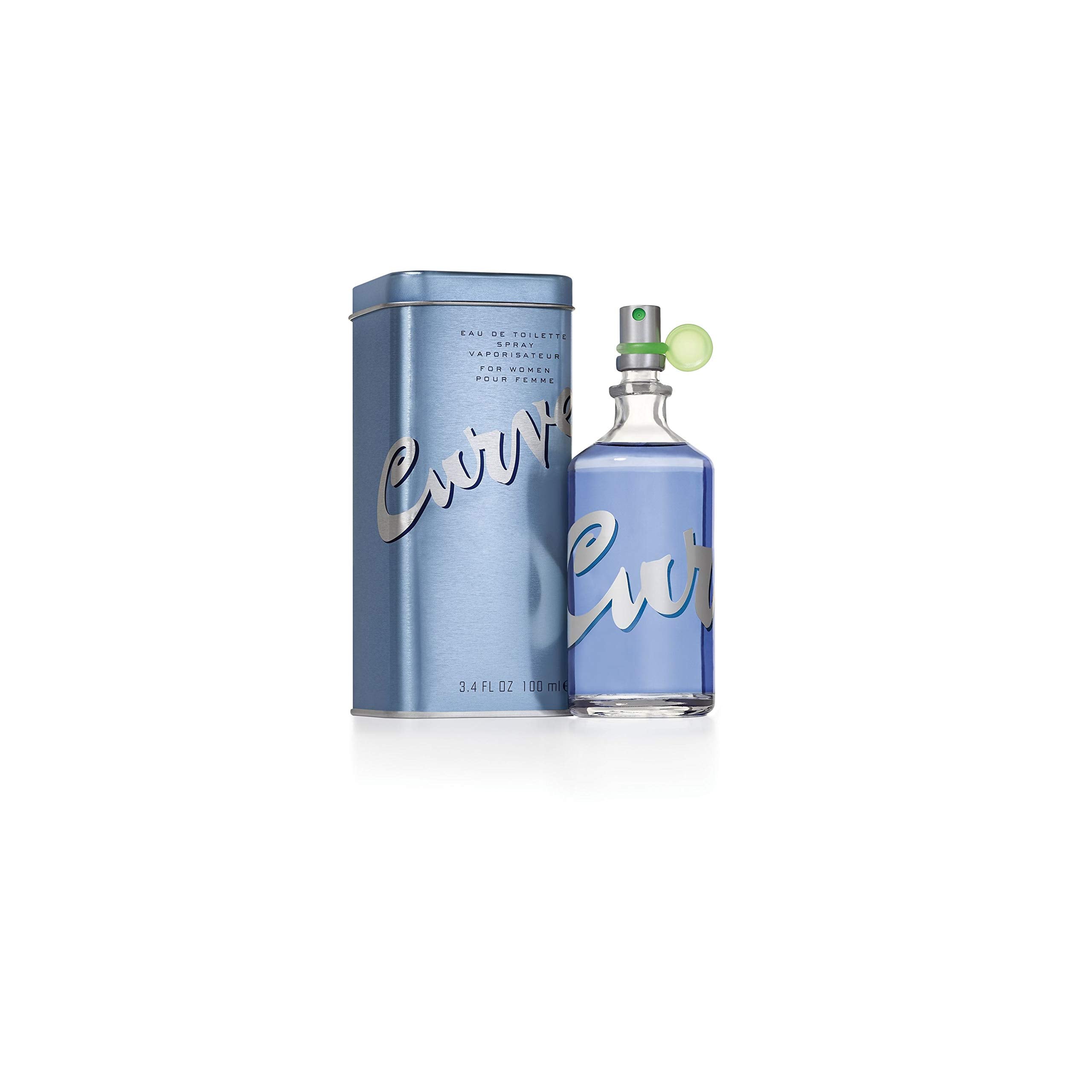 Curve Women's Perfume bottle front view for everyday freshness.