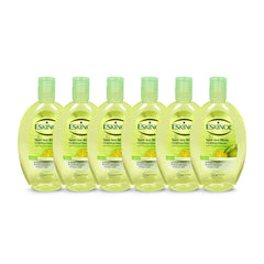 Curveland Eskinol facial cleanser calamansi bottle close-up, promoting fresh skin.