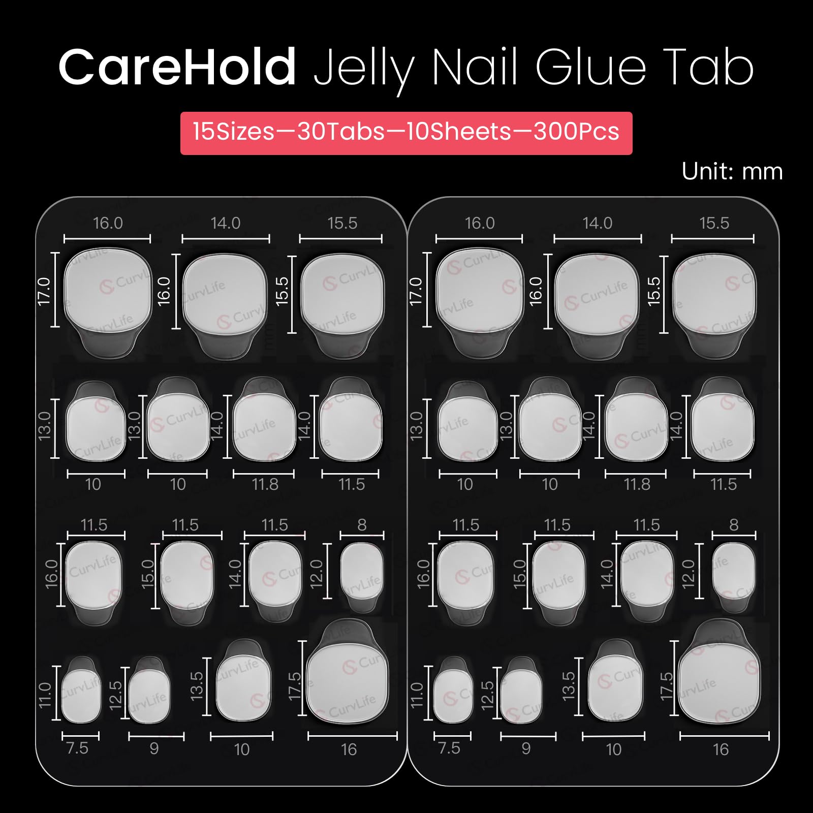 CurvLife CareHold Pro gentle removal preserves natural nails