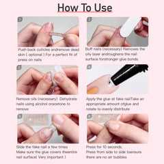 Curvlife complete nail kit packaging showing all components.