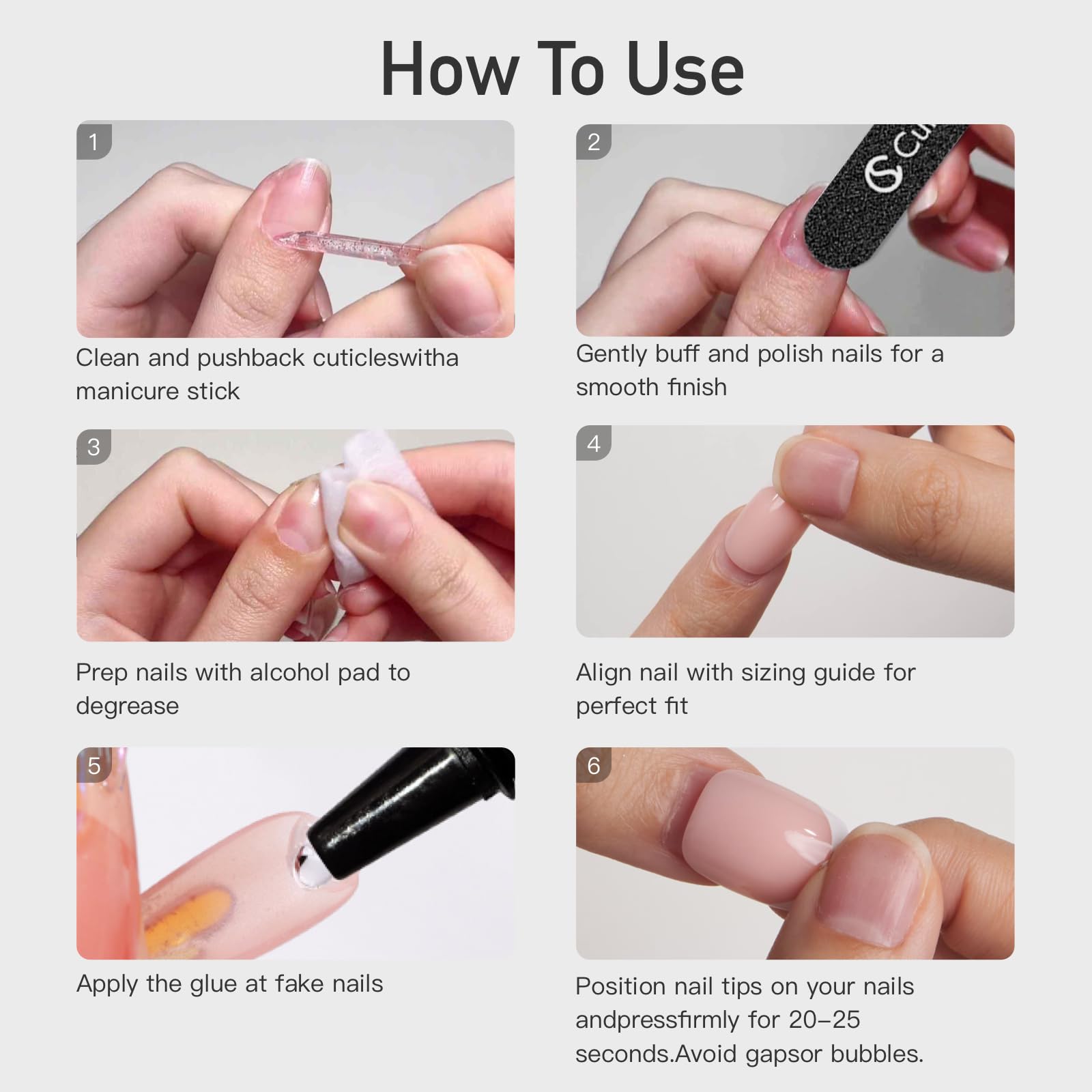 CurvLife wear-tested hands typing with secure nails during daily tasks.