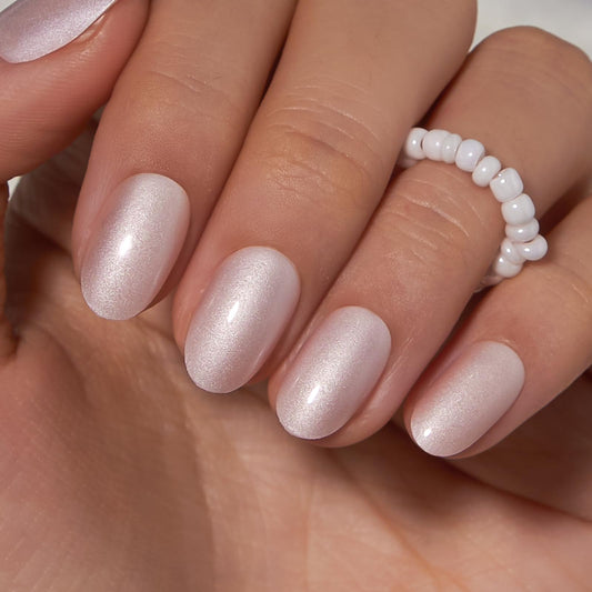 Curvlife gel French tip nails offer a polished finish you can apply at home.