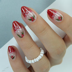 CurvLife gel nails close-up with glossy finish for durable daily wear