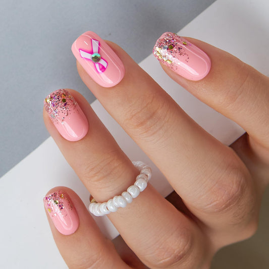 Curvlife nail glue and tabs kit, easy at-home manicure.
