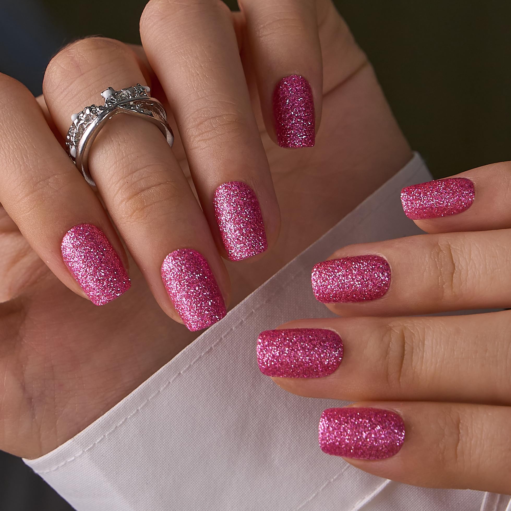 CurvLife nail glue and tabs provide quick, secure hold.