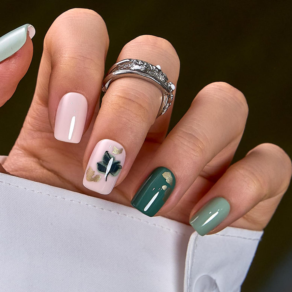 CurvLife press-on nails 30 nails in 15 sizes for versatile fit across nails