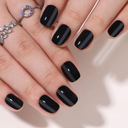 CurvLife soft gel press-on nails with French tip for natural fit and everyday elegance.