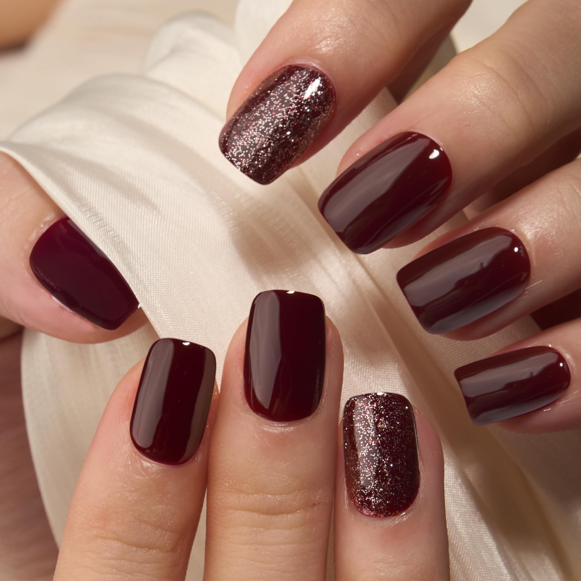 Curvlife soft gel ABS material nails offering flexible, gentle wear