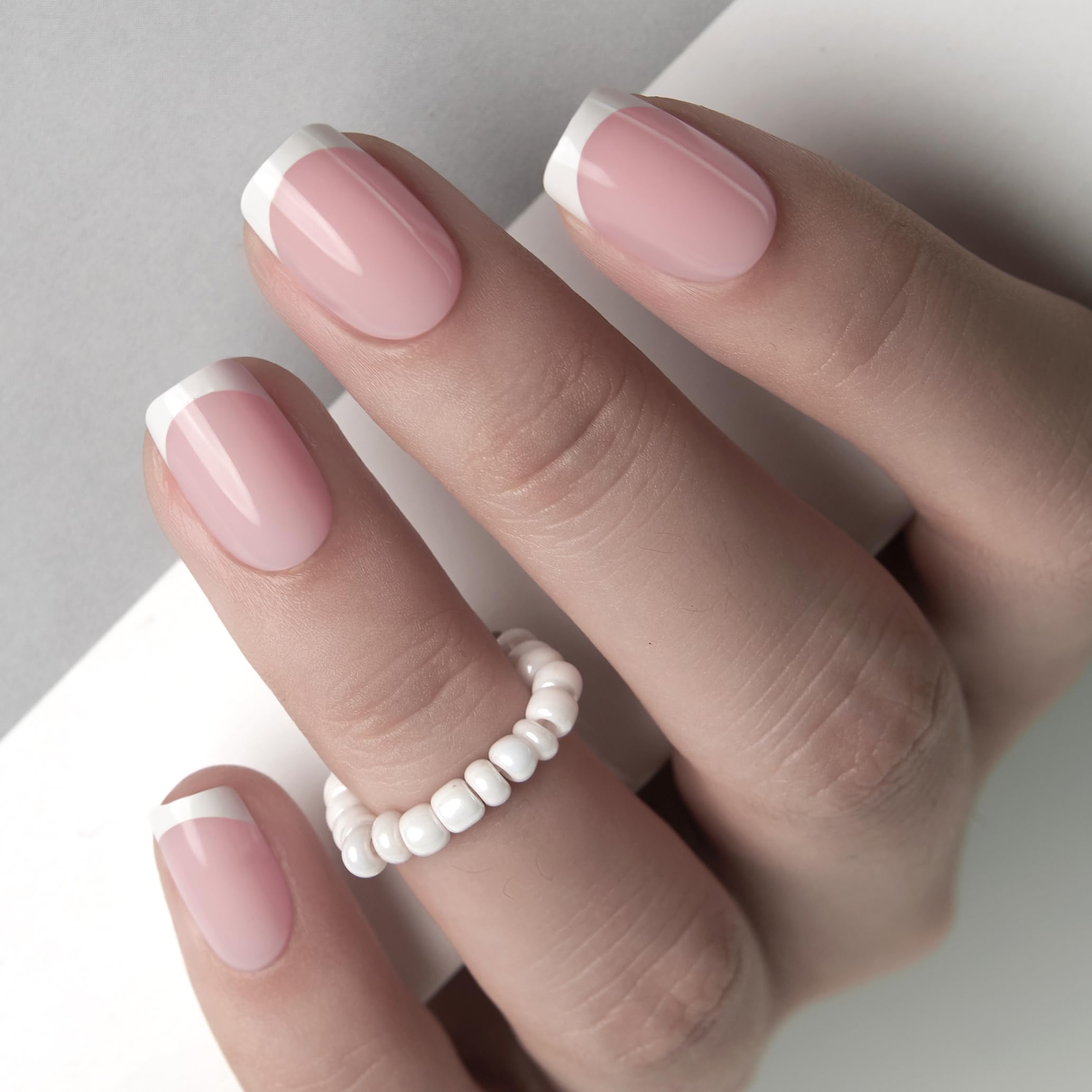 Curvlife soft gel nails closeup showing natural fit and zero pressure