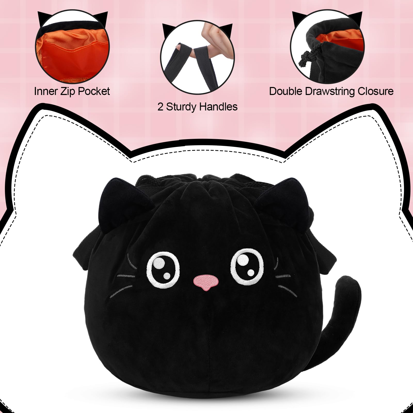 Cutecrop gift set packaging highlighting a cat motif for women.