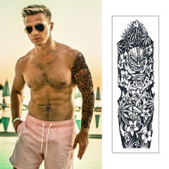 CUTELIILI arm tattoo dragon pattern for sleeve illusion