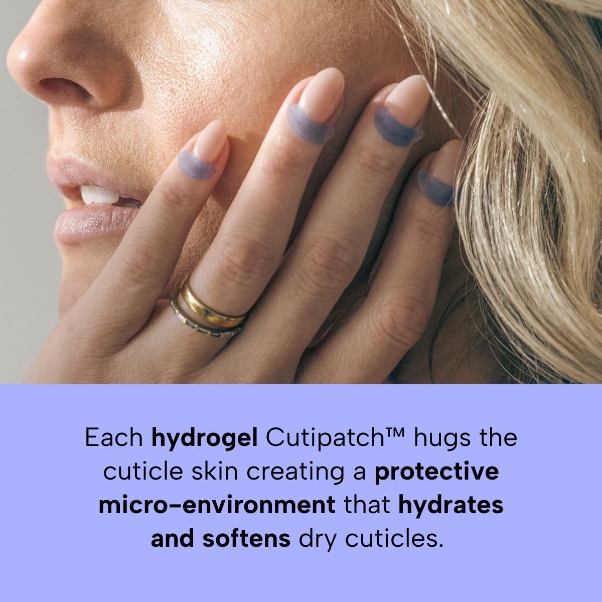 Non-drip CUTIPATCH patches prevent oil mess during use.