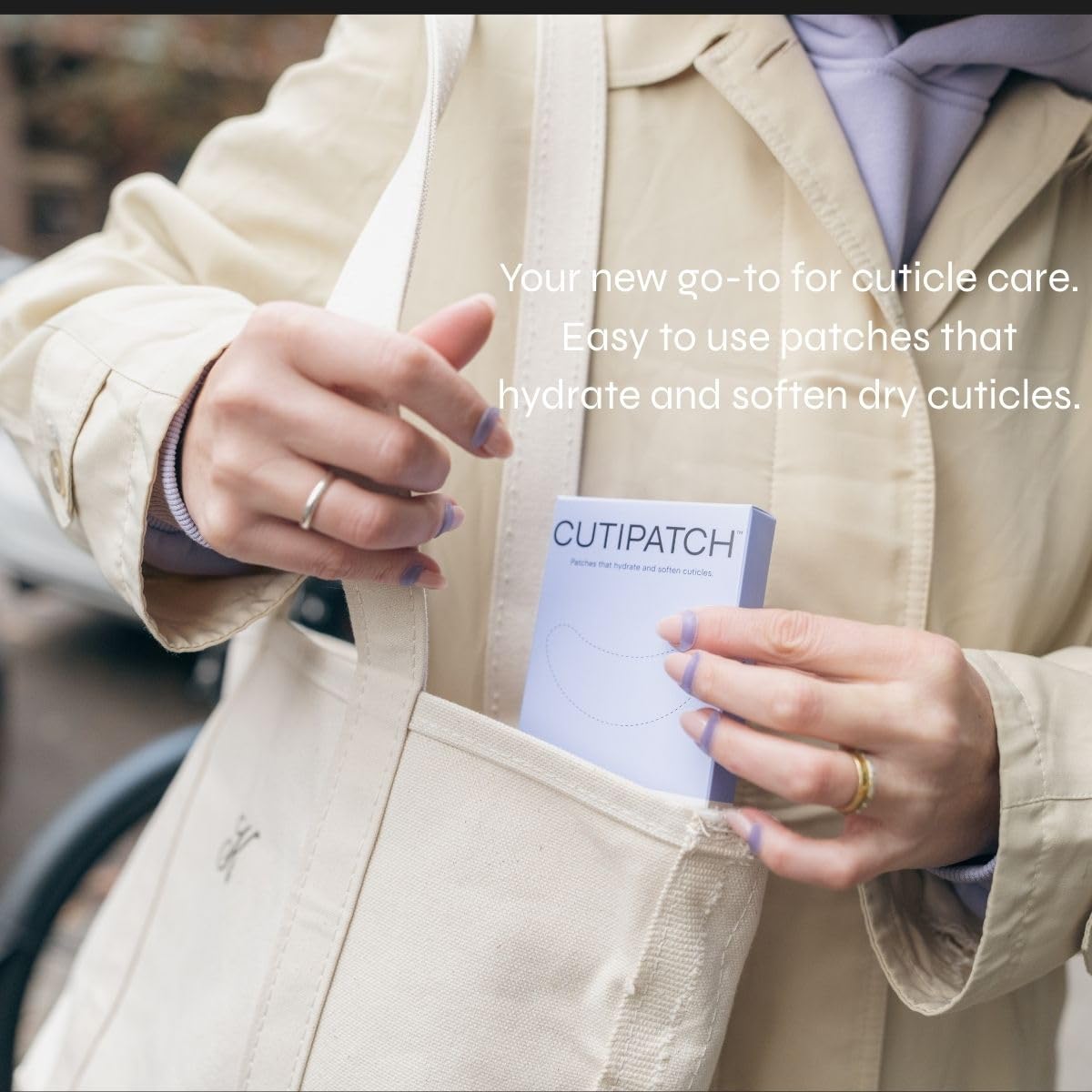 CUTIPATCH protects cuticles and helps resist habit picking.