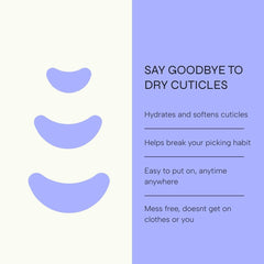 CUTIPATCH sizes for finger, pinkie, and thumb provide a precise fit.