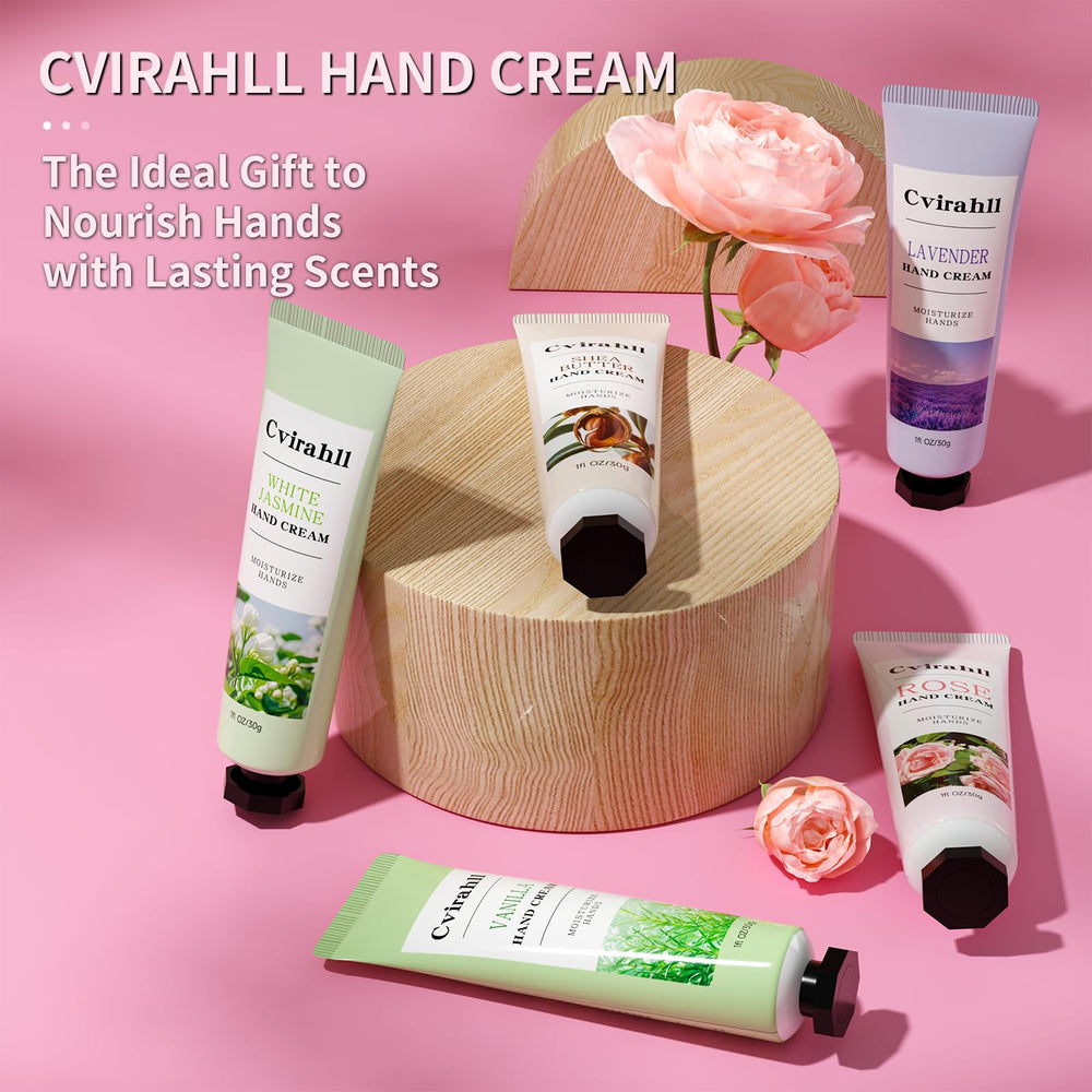 Cvirahll Jasmine hand cream enhances skin with a delicate aroma