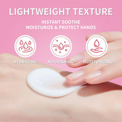 Cvirahll Rose hand cream for daily softness and light fragrance