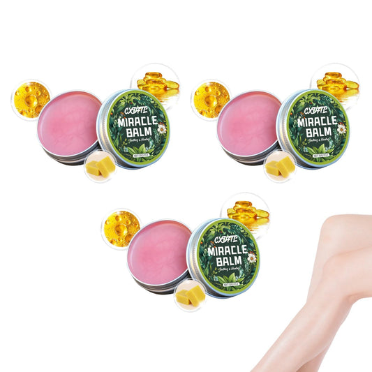 CXDFTL Miracle Balm 3-pack providing convenient daily moisture