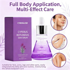 Cyberglow serum fits into daily skin-care routine.
