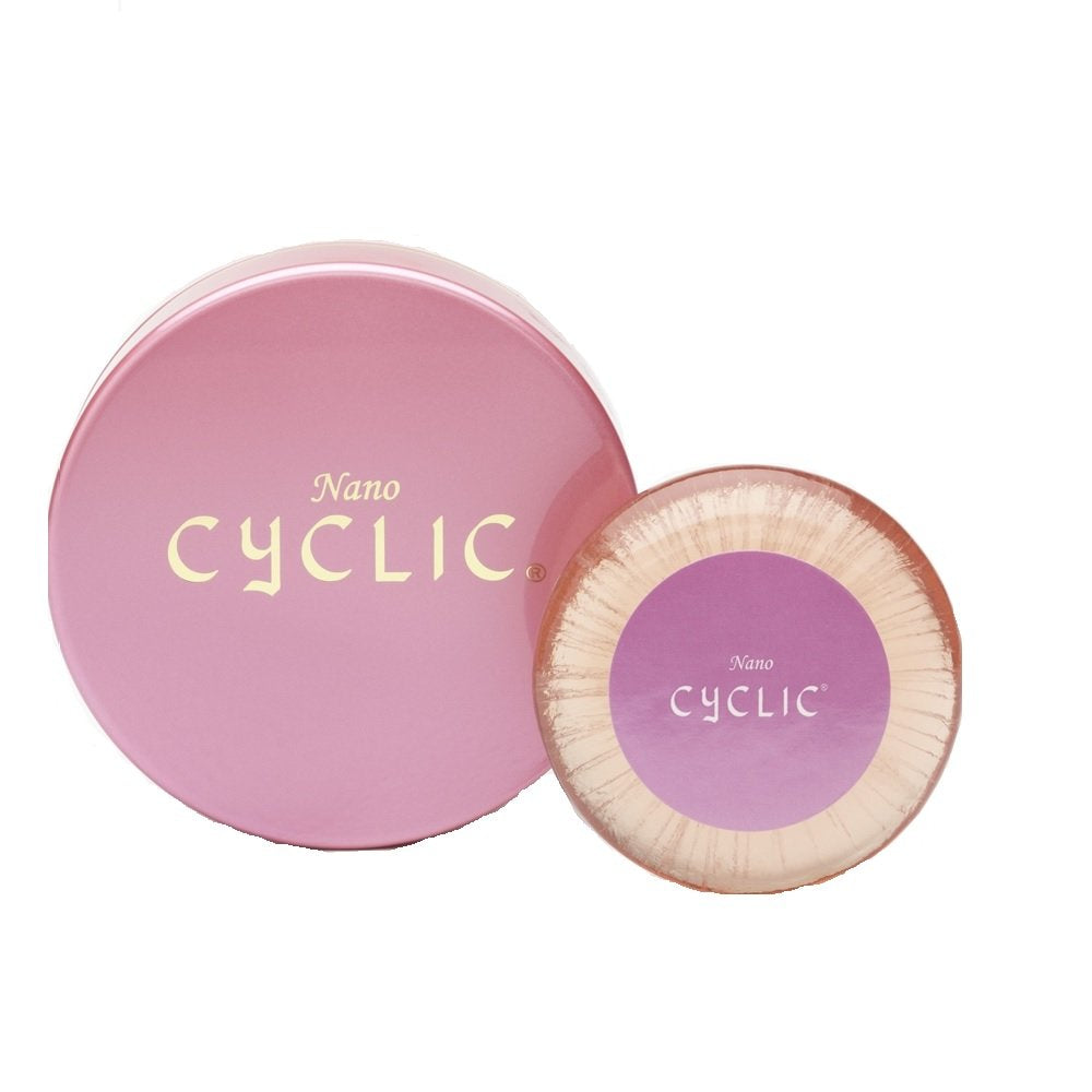 Cyclic Nano Silver Cleanser pink bottle gently cleanses pores for normal to sensitive skin
