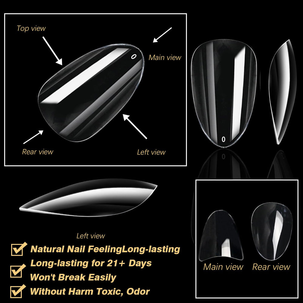 Polished edges on Cycullinyt tips for comfortable wear