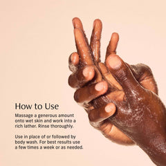 CYKLAR Lactic Acid Body Polish fragrance-free packaging detail emphasizes sensitive-skin care.