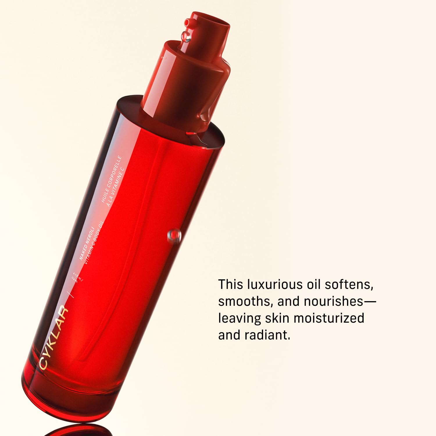 CYKLAR Naked Neroli scent bottle hints at all-day citrus-floral freshness