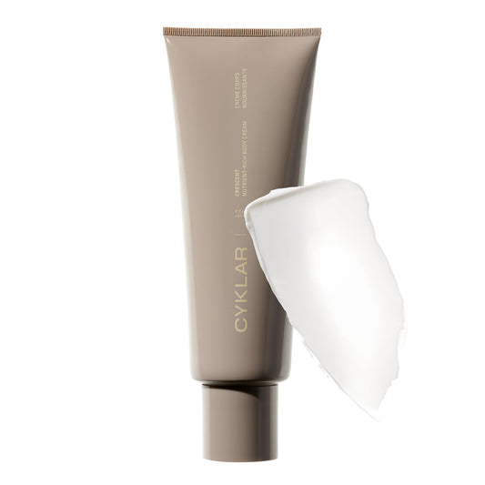 CYKLAR Nutrient Rich Body Cream bottle with thick texture for deep hydration