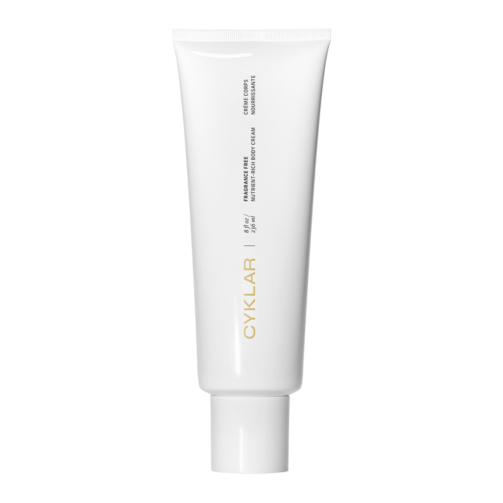 CYKLAR nutrient-rich body cream bottle for deep hydration and smooth skin
