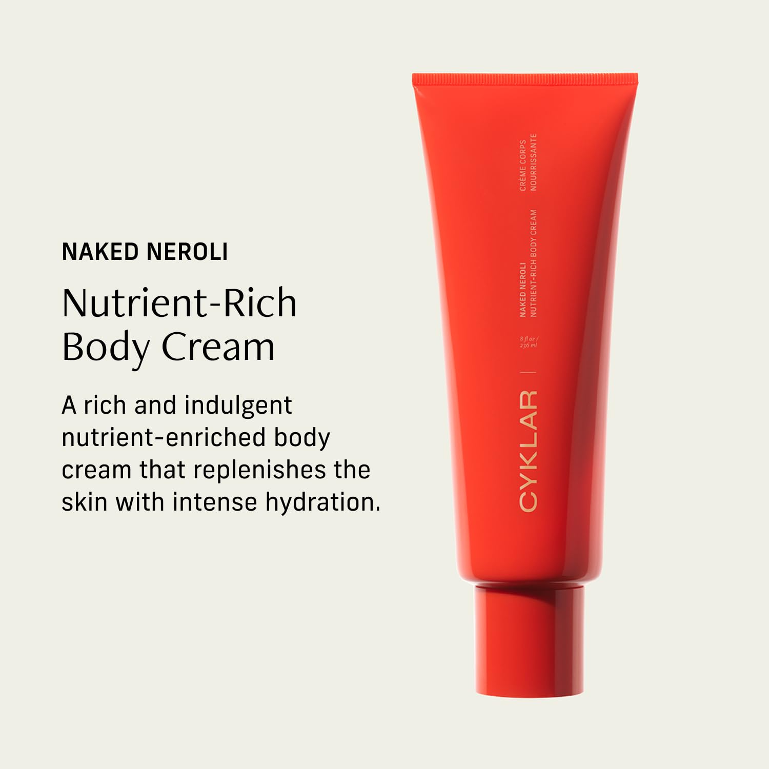 CYKLAR Naked Neroli scent bottle with all-day citrus-floral allure.