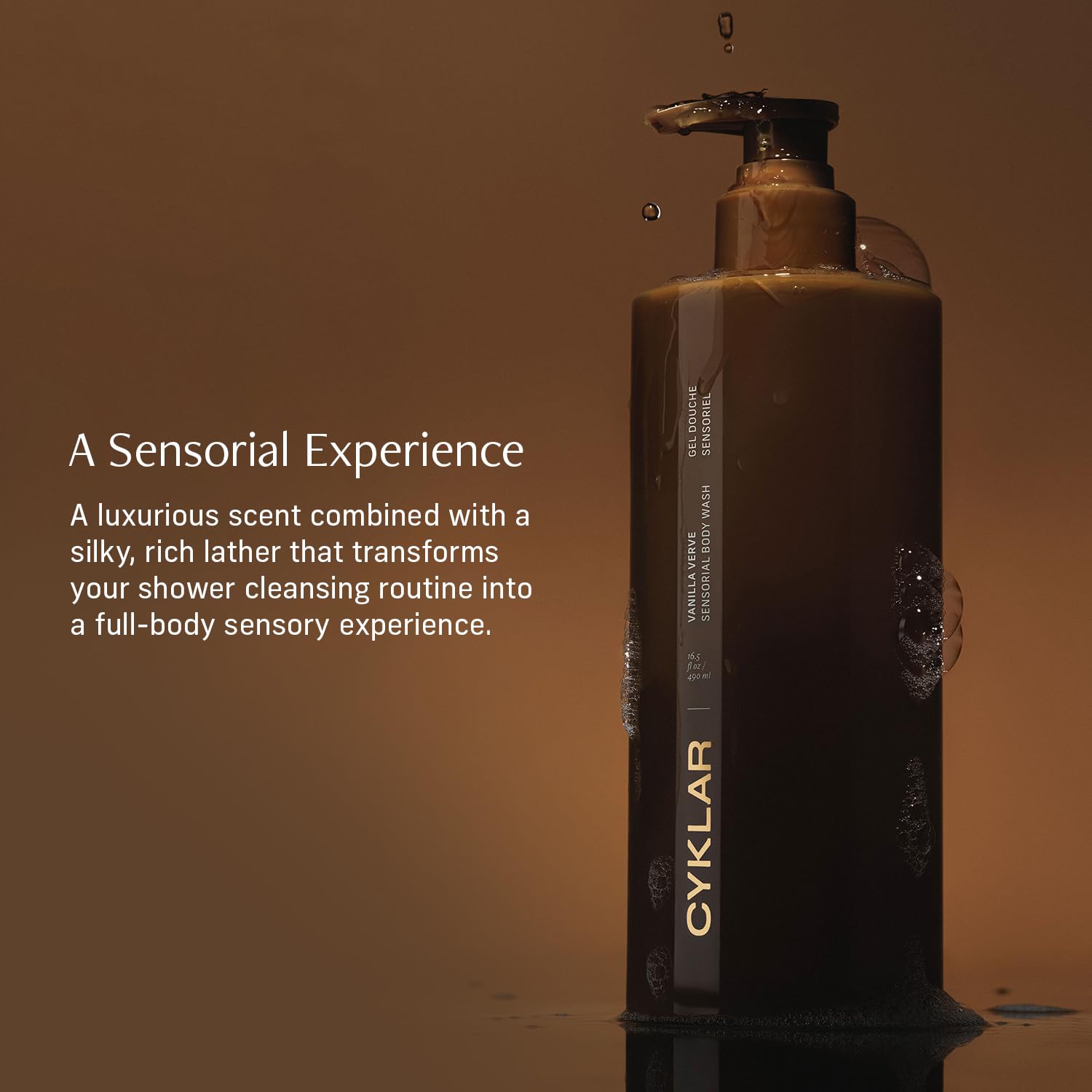 CYKLAR Vanilla Verve packaging emphasizing premium, skin-friendly care for all