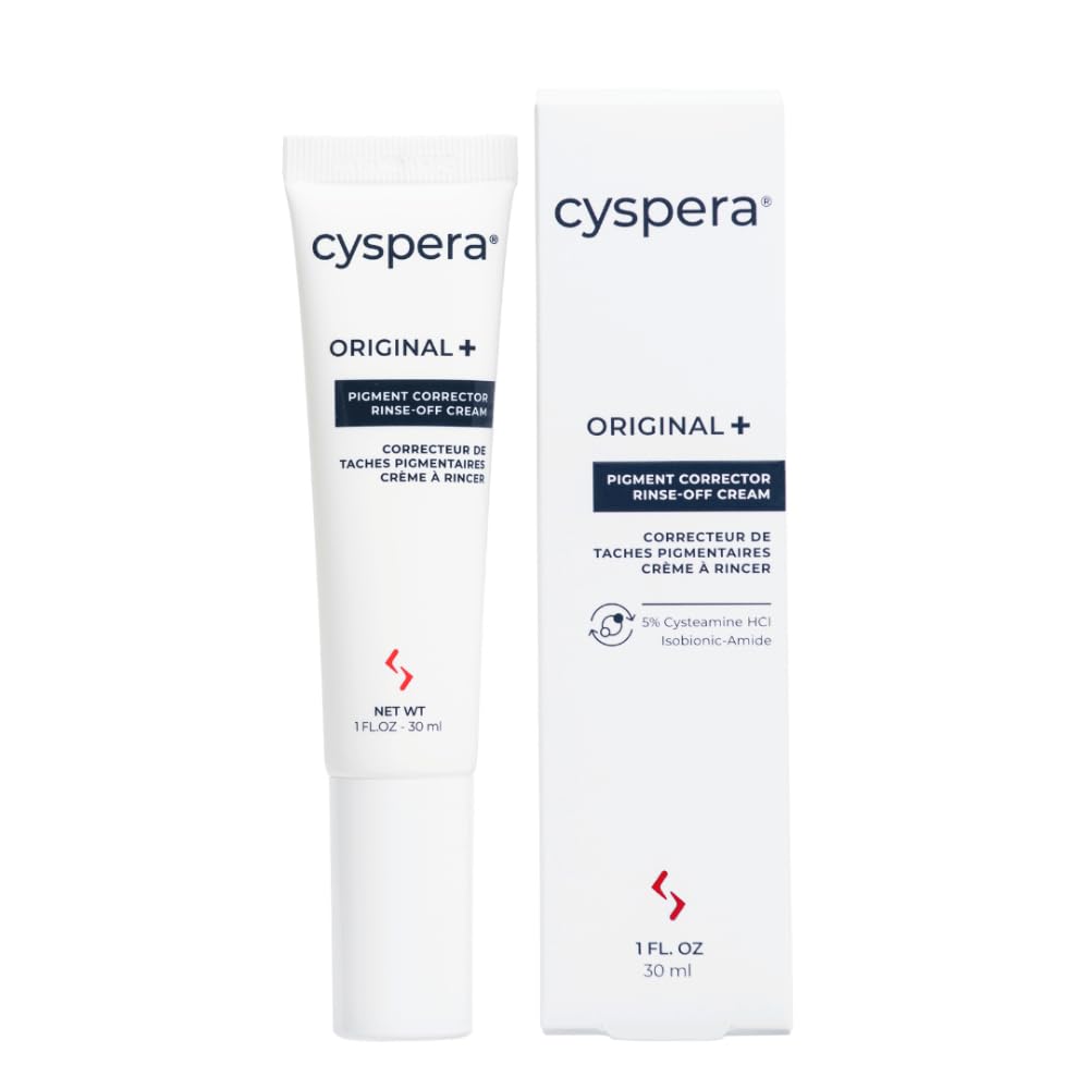 cyspera Original+ cream on skin demonstrates gentle, daily-use texture.