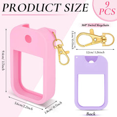 Czlotyh silicone case color collection showcases vibrant, travel-friendly protection.