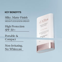 d'alba Piedmont Air Fit Fresh Sun Stick ideal travel-size protection