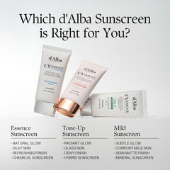 d'alba Piedmont Waterfull Essence Sunscreen packaging details and design