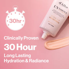 healthy radiance after application ideal as makeup base