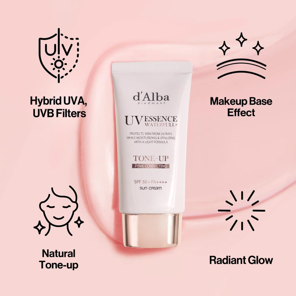pink-tone base preview blending naturally with skin