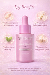Close-up of scalp massage with D'Luchi Kaba Tonic for absorption.
