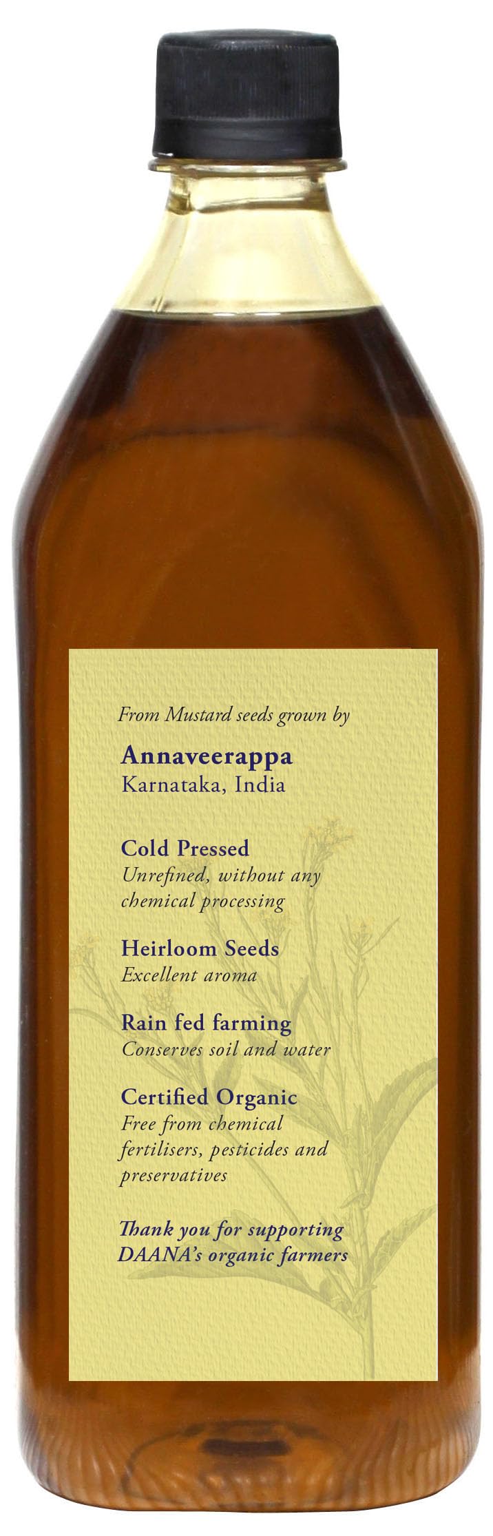 DAANA mustard oil pre-shave for a comfortable, close shave.