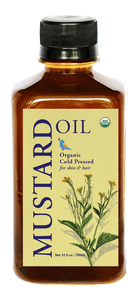DAANA Mustard Oil bottle for supple, hydrated skin, daily use