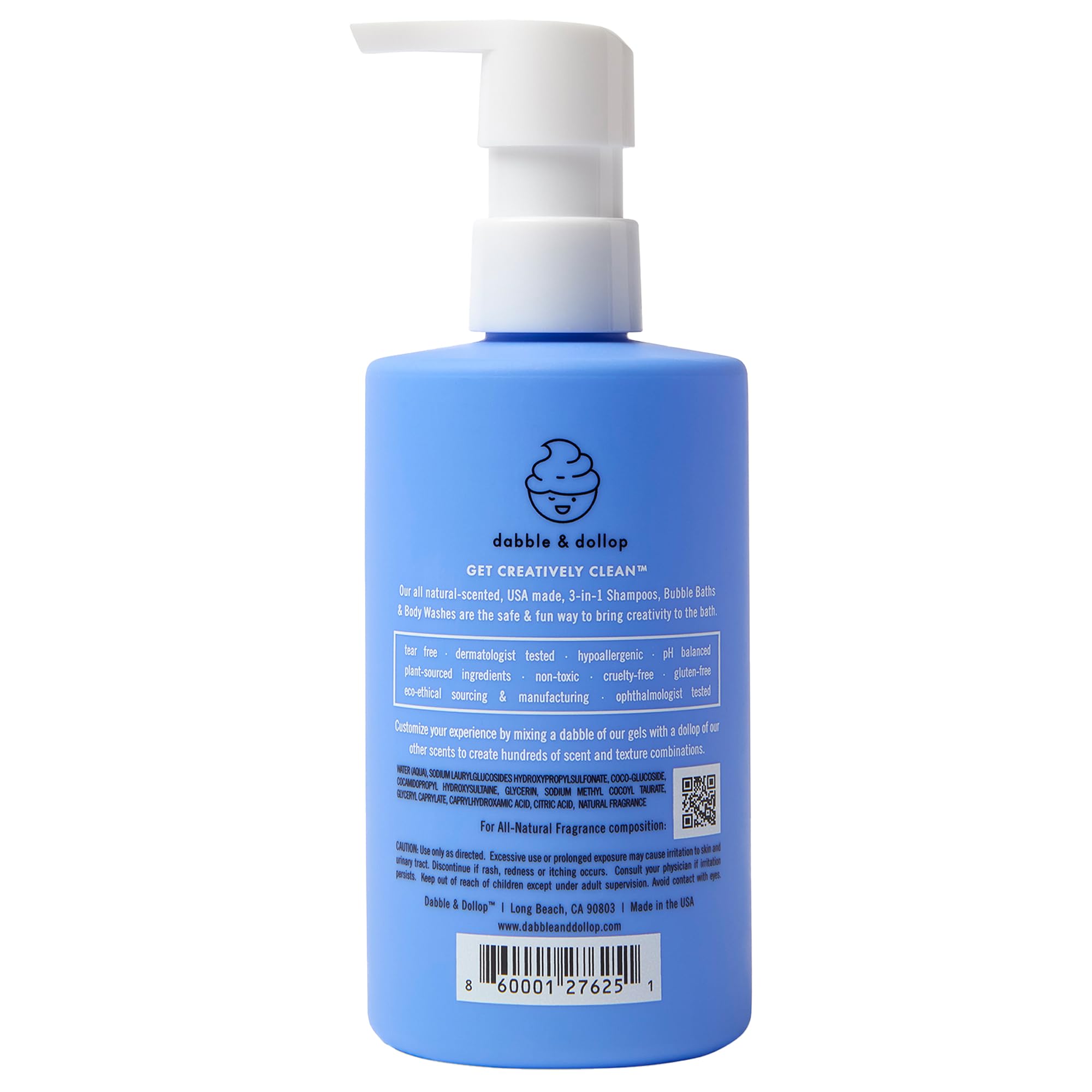 Dabble & Dollop Blueberry Gel made in USA